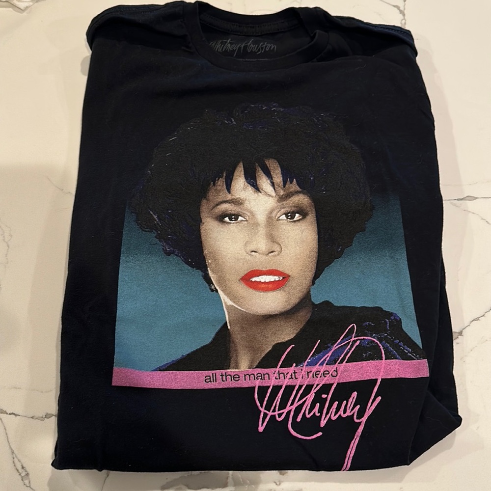 Whitney Houston “all the man that i need” T-Shirt